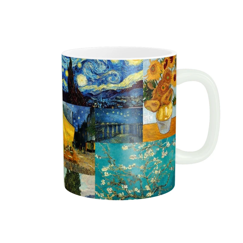 ماگ مدل نقاشی های معروف کد 240