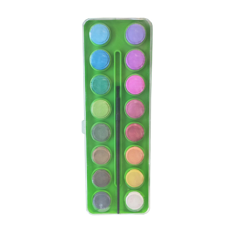 آبرنگ 16 رنگ اطلس مدل 6004