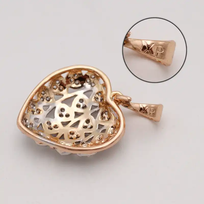 نیم ست زنانه ژوپینگ مدل قلب نگینی کد THS-123