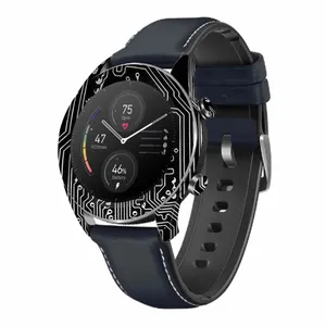 برچسب ماهوت طرح Black-Printed-Circuit-Board مناسب برای ساعت هوشمند آنر watch magic