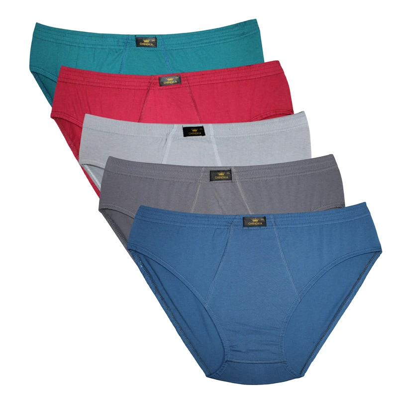 شورت اسلیپ مردانه چیندکا مدل سوپر نخ پنبه اعلا کد 2009 مجموعه 5 عددی