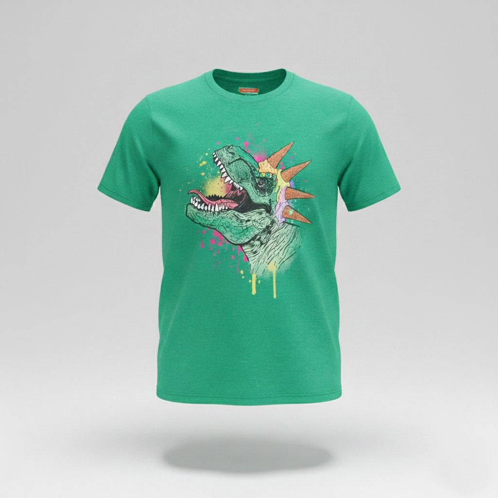 تی شرت آستین کوتاه پسرانه هومنیتی مدل G8235L - - 2