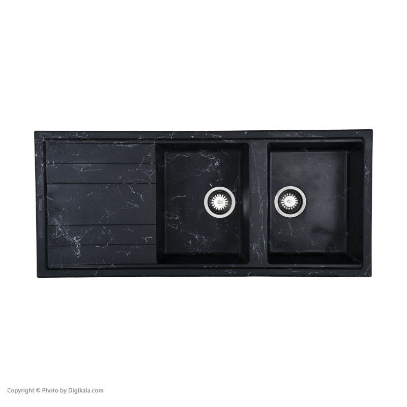 سینک ظرفشویی گرانیتی لیگوریا مدل فنو توکار به همراه مخزن مایع ظرفشویی سینک ظرفشویی گرانیتی لیگوریا مدل فنو توکار به همراه مخزن مایع ظرفشویی