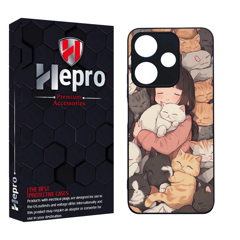 کاور هپرو طرح فانتزی مدل TPU مناسب برای گوشی موبایل شیائومی Redmi 13 4G / Redmi 13 5G