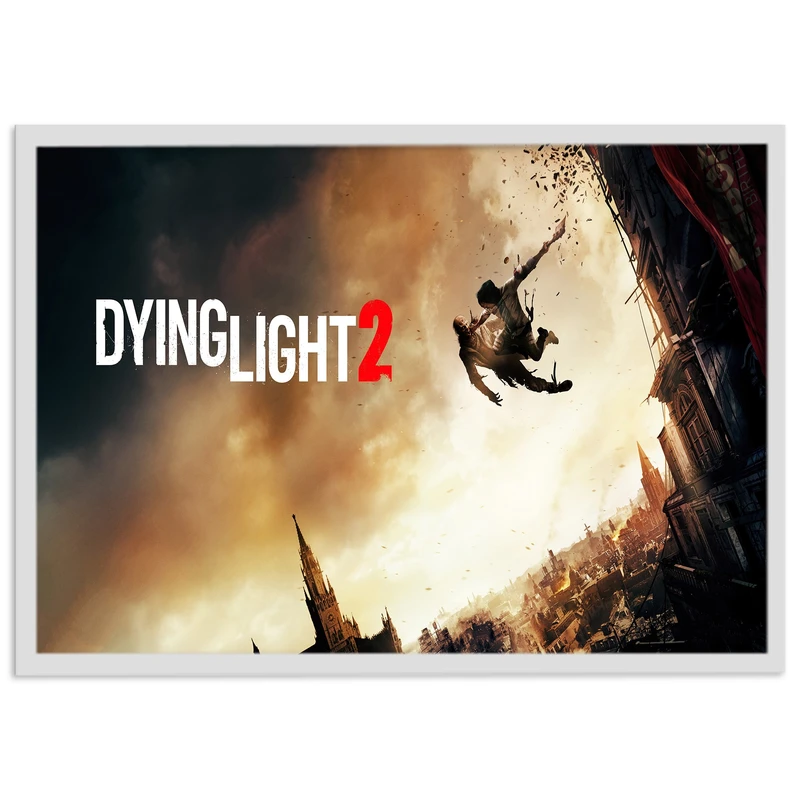 تابلو نوری بکلیت طرح بازی گیم نت Dying Light مدل W-s1398