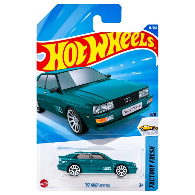 ماکت ماشین هات ویلز مدل HW 87 AUDI Quattro