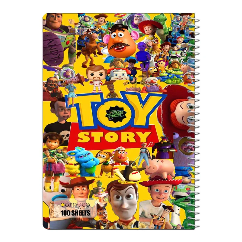 دفتر مشق 100 برگ سیمی کارنیکا طرح داستان اسباب بازی Toy Story کد 95096