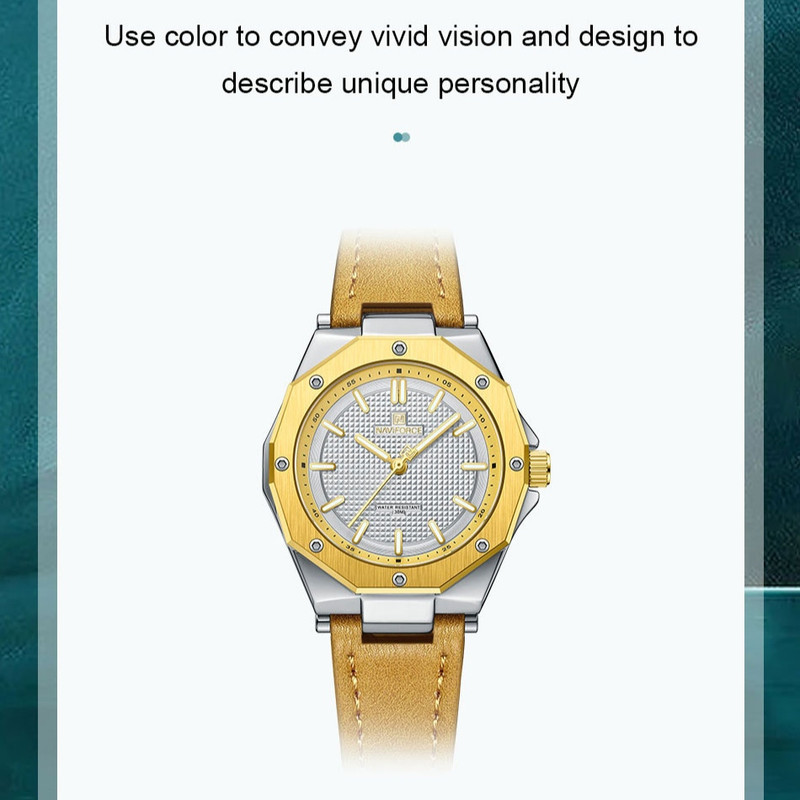 ساعت مچی عقربه ای زنانه نیوی فورس مدل NF5026
