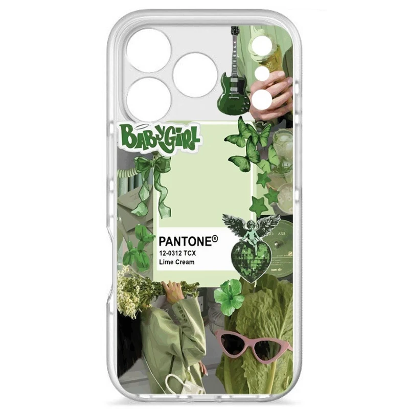 کاور طرح Pantone مناسب برای گوشی موبایل اپل IPhone 17 Promax 