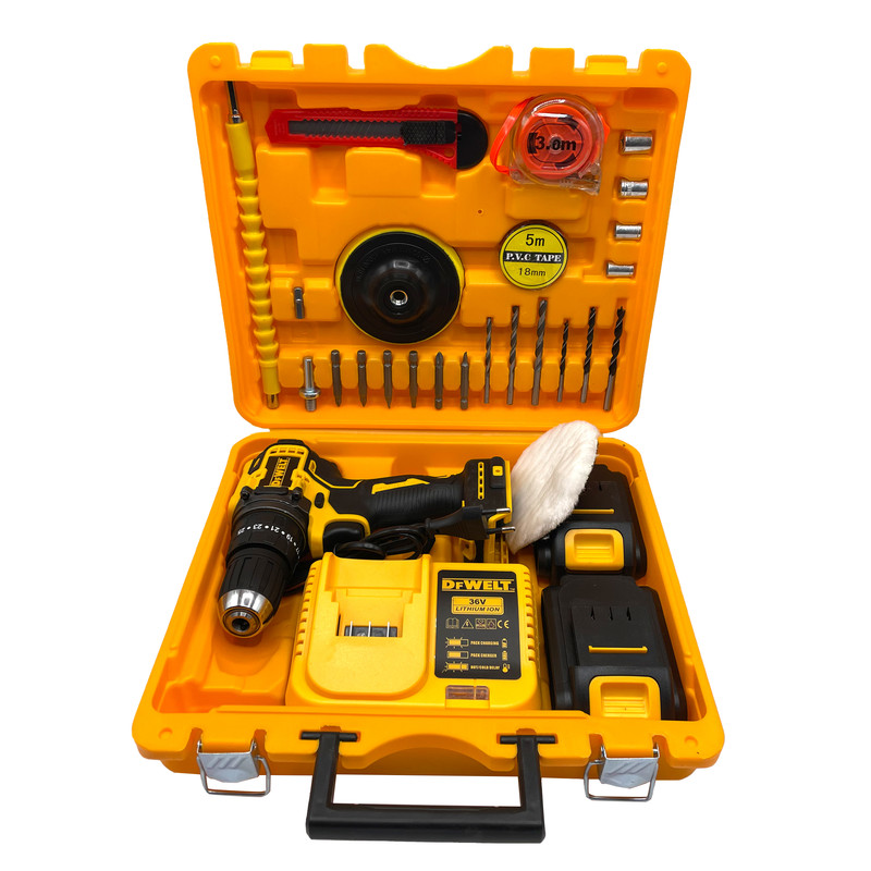 مجموعه 28 عددی پیچ گوشتی شارژی دی اف ولت کد XR36VMAX مجموعه 28 عددی پیچ گوشتی شارژی دی اف ولت کد XR36VMAX