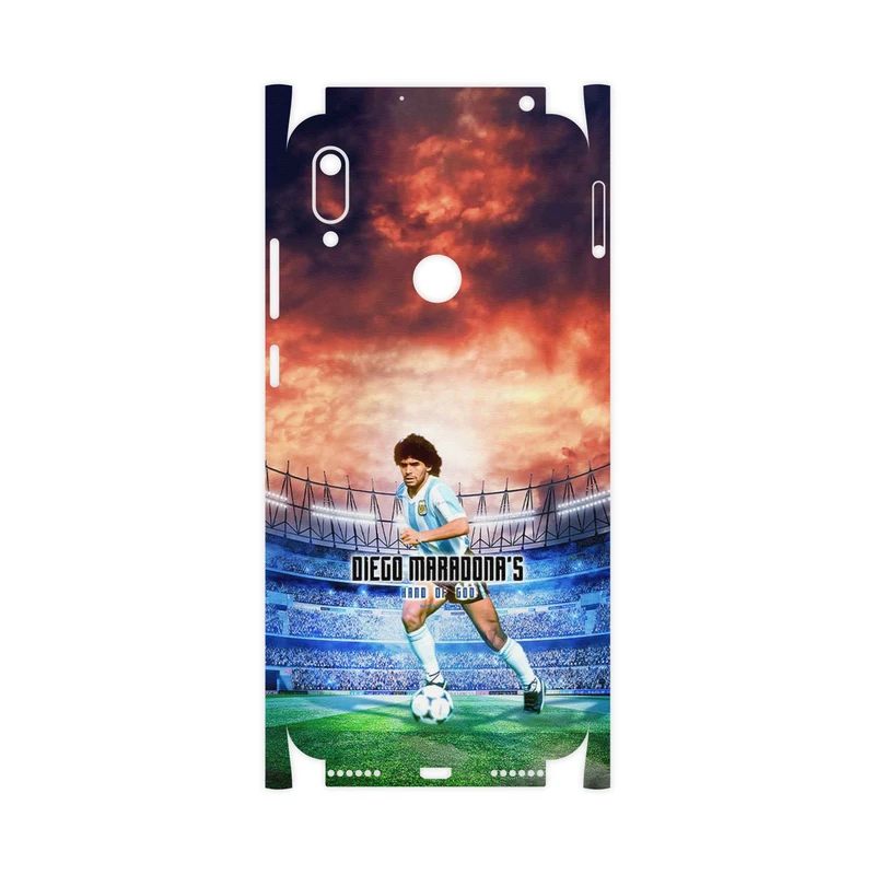 برچسب پوششی ماهوت مدل Diego Maradona-FullSkin مناسب برای گوشی موبایل هوآوی Y6 Prime 2019