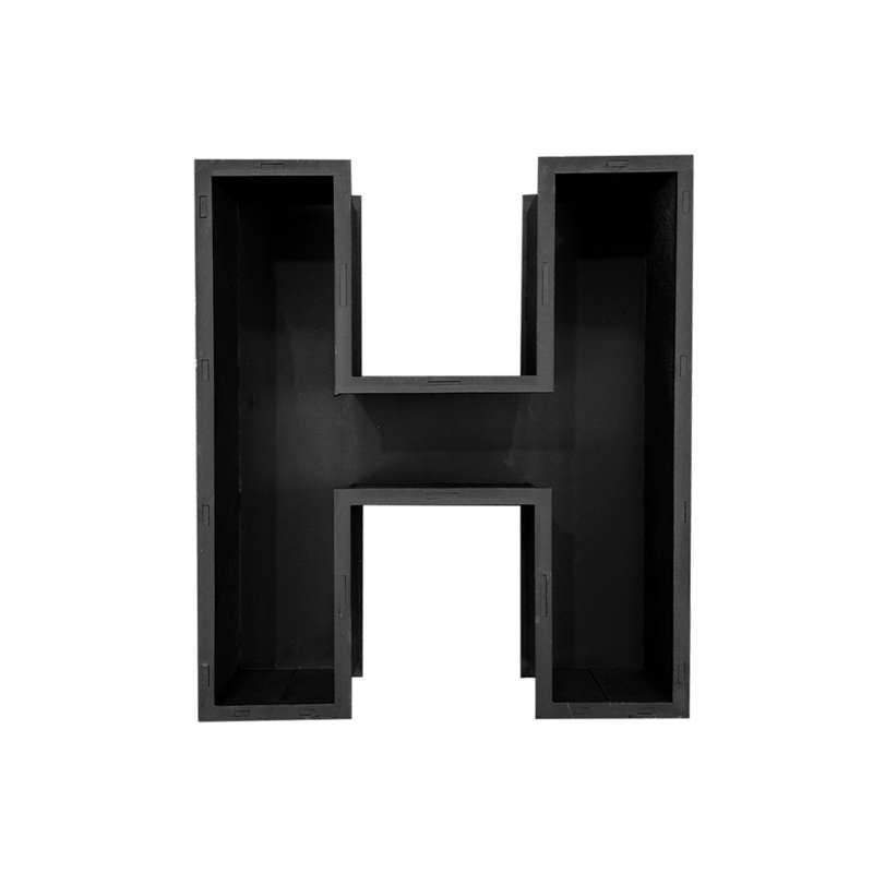 باکس گل مدل حرف H باکس گل مدل حرف H