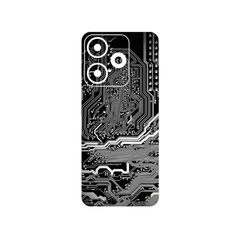 برچسب پوششی ماهوت مدل Black_Printed_Circuit_Board مناسب برای گوشی موبایل شیائومی Redmi 13x