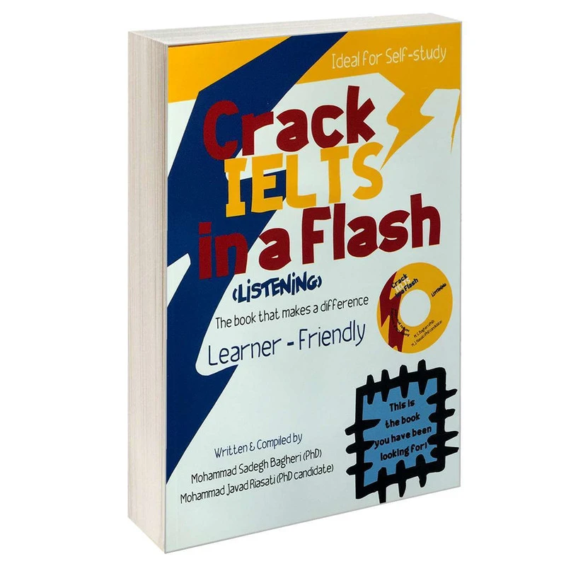 کتاب Crack Ielts in a Flash Listening self-study اثر جمعی از نویسندگان انتشارات هدف نوین 