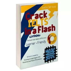 کتاب Crack Ielts in a Flash Listening self-study اثر جمعی از نویسندگان انتشارات هدف نوین 
