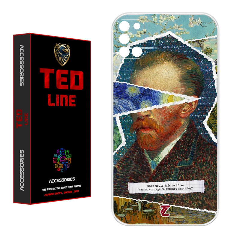 کاور تد لاین طرح ونگوگ کد 1115 مناسب برای گوشی موبایل سامسونگ Galaxy A31