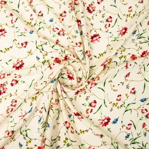 پارچه لباس مدل نخی گلی کد p88