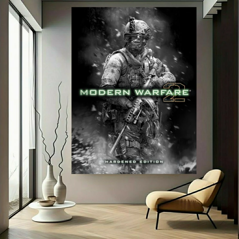 پوستر طرح کالاف دیوتی مدل Modern Warfare 2 کد GR953