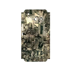 MAHOOT Collage of Skyscraper Cover Sticker for Daria Bond II Lite 5G