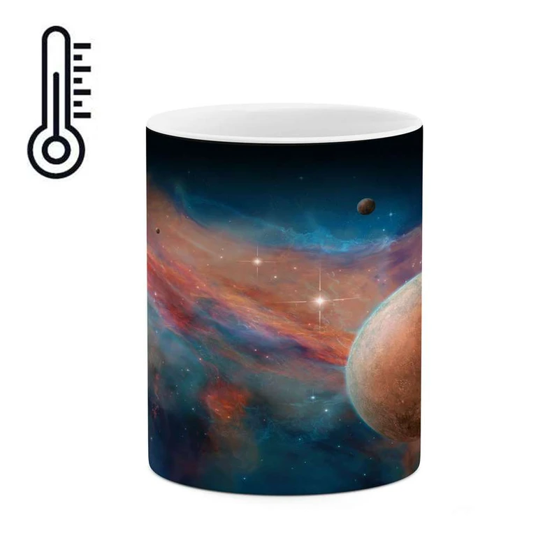 ماگ حرارتی کاکتی مدل کهکشان کد mgh15359