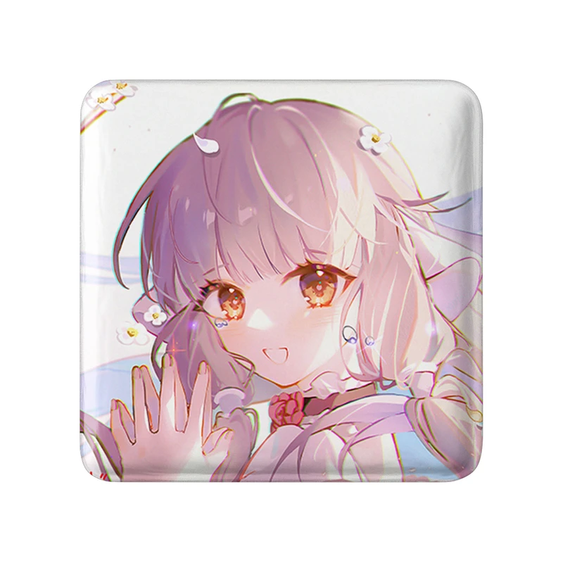 مگنت خندالو طرح چی انیمه چوبیتس Chobits  مدل مربعی کد 22363