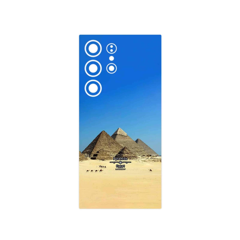 برچسب پوششی ماهوت مدل Pyramids of Egypt مناسب برای گوشی موبایل سامسونگ Galaxy S24 Ultra
