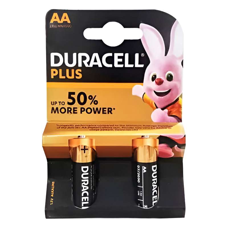 باتری قلمی دوراسل مدل plus-morepower بسته دو عدد باتری قلمی دوراسل مدل plus-morepower بسته دو عدد