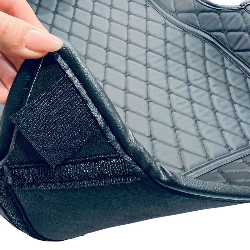 کفپوش 5 بعدی خودرو مدل Ts چرم گلدوزی مناسب برای دنا