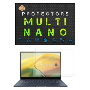 Multi Nano X-S2M Model Anti Reflex Screen Protector For Asus ZenBook 14 Flip OLED UP3404 14 Inch 2023 Laptop Pack Of 2