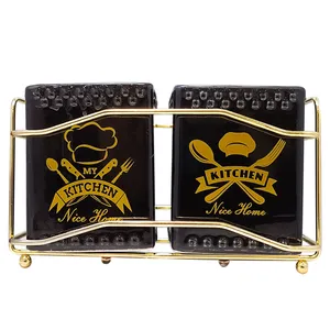 جاقاشقی نایس هوم مدل شاینی کد D2 مجموعه دو عددی به همراه استند 