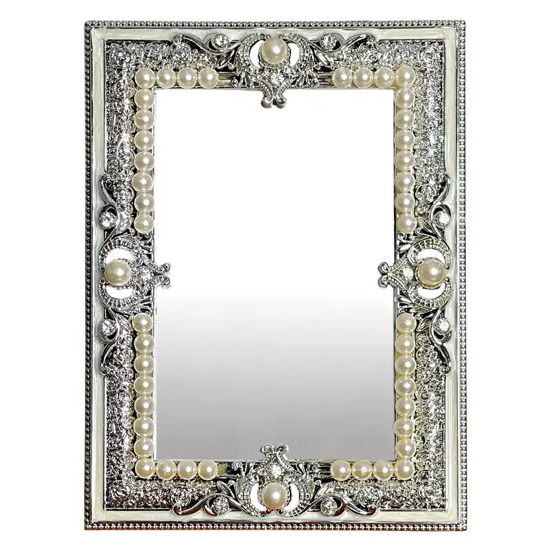 آینه رومیزی مدل مروارید