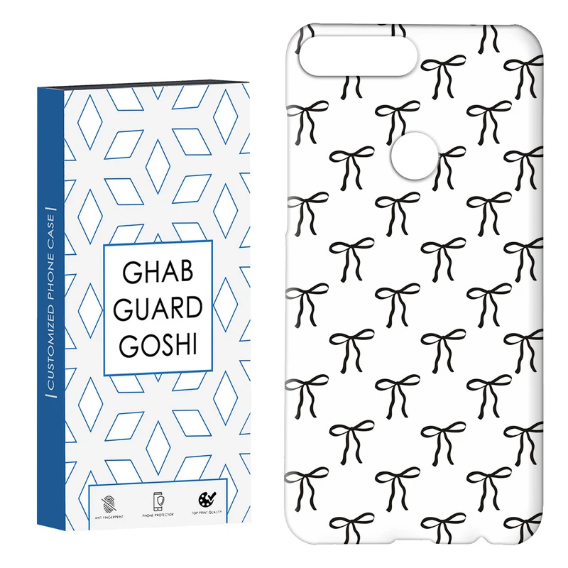 کاور قاب گارد گوشی طرح پاپیون کد Dimo-672 مناسب برای گوشی موبایل هوآوی Y7 2018 / Y7 Prime 2018 / آنر 7C