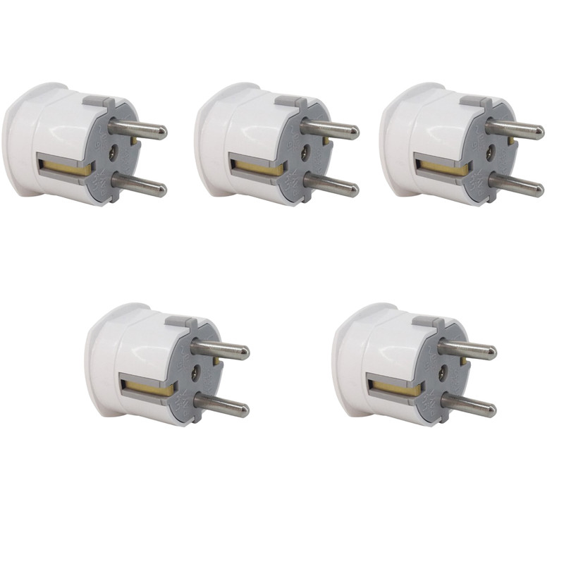 دوشاخه برق پایا مدل ارت‌دار بسته 5 عددی