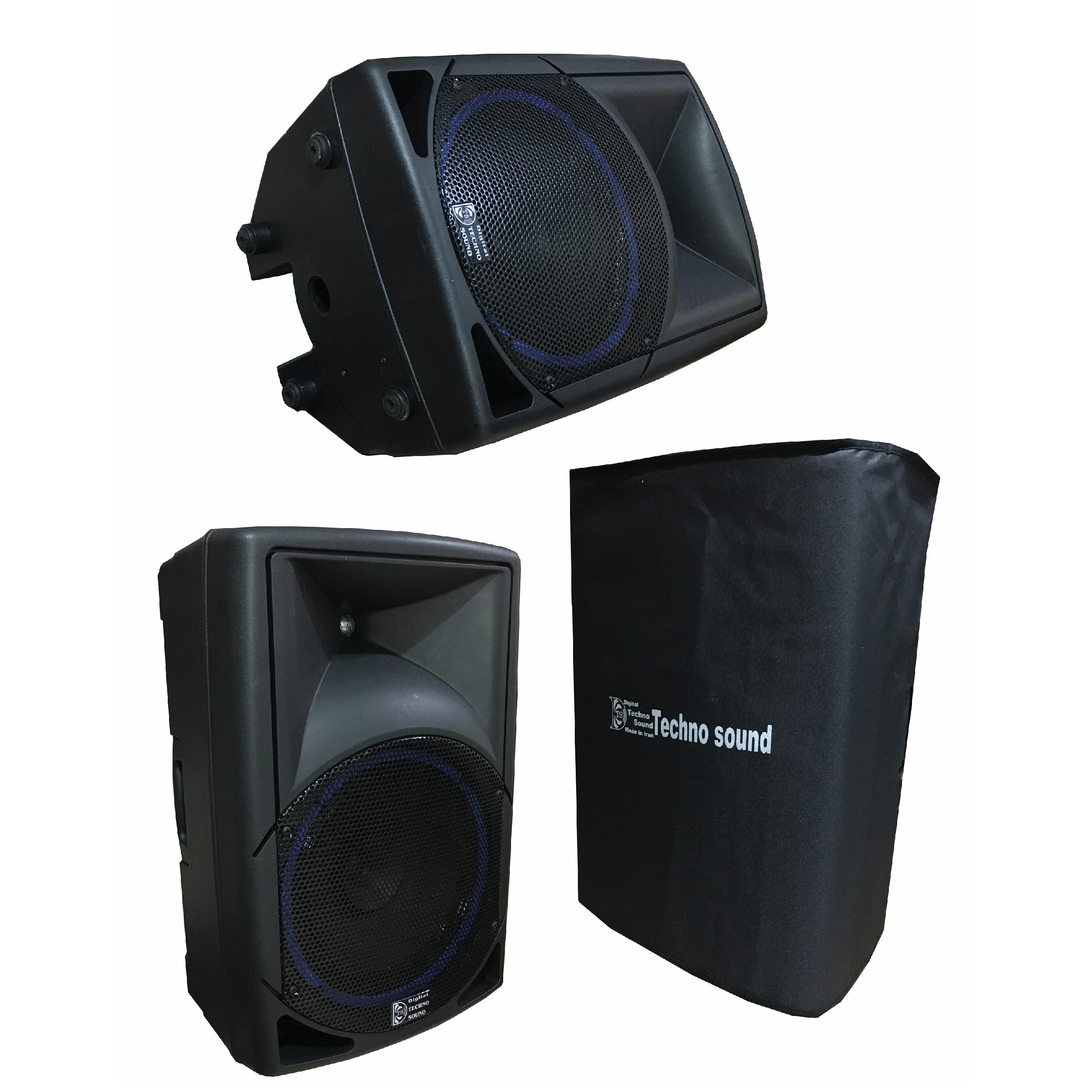 اکو پرتابل تکنوسوند مدل 12inch-PTR4W-P به همراه میکروفن بی سیم