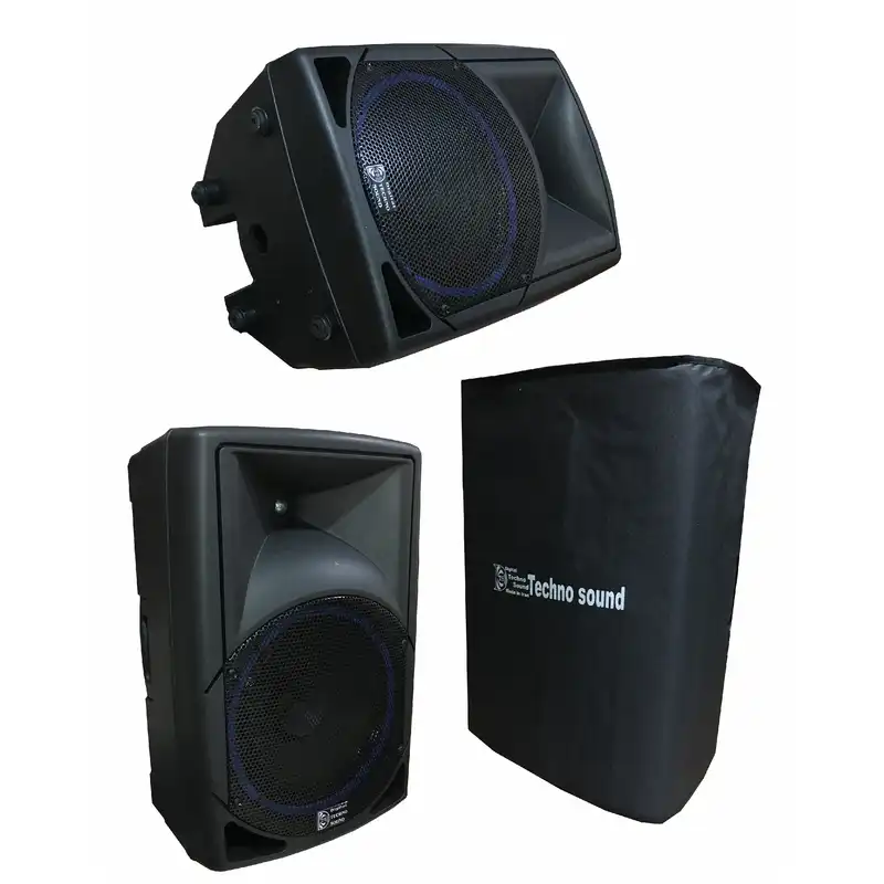 اکو پرتابل تکنوسوند مدل 12inch-PTR4W-P به همراه میکروفن بی سیم