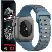 بند راینو مدل Ripple Silic مناسب برای اپل واچ سایز 38/40/41mm سری SE/1/2/3/4/5/6/7/8/9 