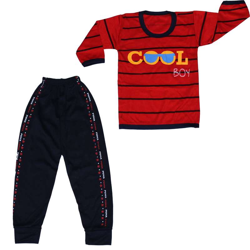 ست تی شرت و شلوار نوزادی مدل COOL-G