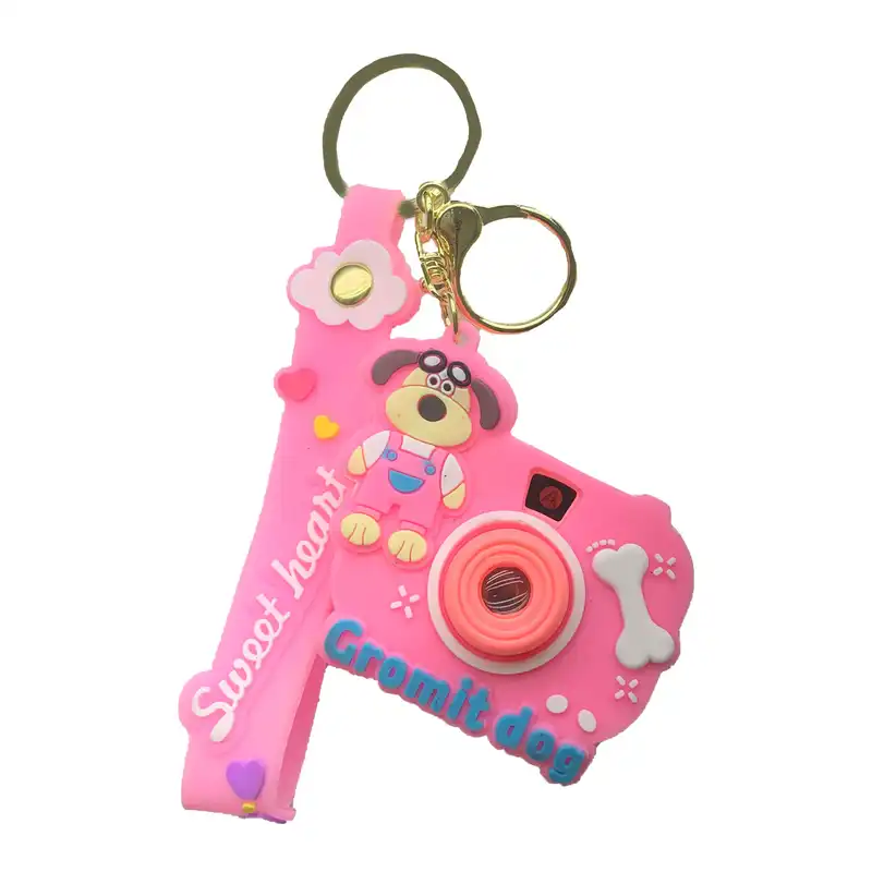 جاکلیدی مدل سیلیکونی طرح دوربین عکاسی چراغدار