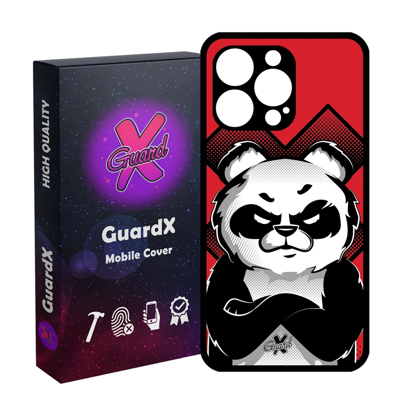 کاور گارد ایکس طرح Panda مدل Glass10301 مناسب برای گوشی موبایل اپل iPhone 13 Pro