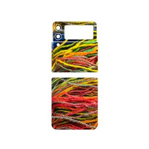 MAHOOT Fabric Texture 9 Cover Sticker for Samsung Galaxy Z Flip3 5G