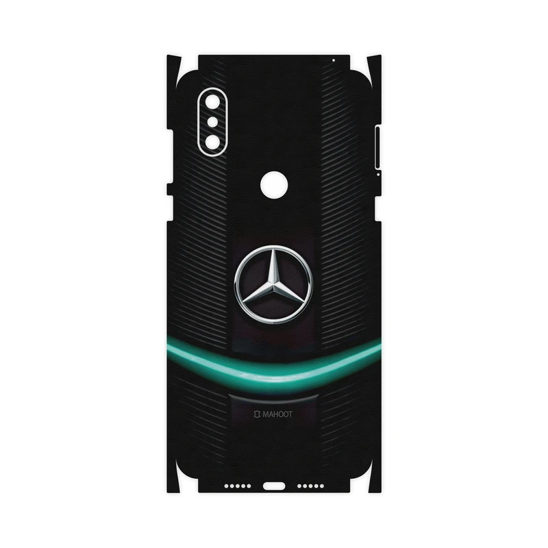برچسب پوششی ماهوت مدل Mercedes-Benz-FullSkin مناسب برای گوشی موبایل شیائومی Mi Mix 3