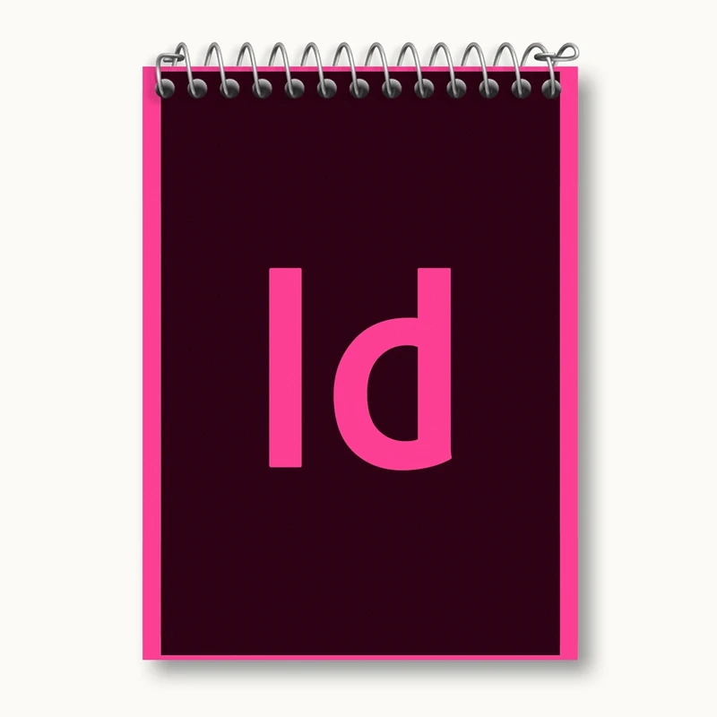 دفتر یادداشت 50 برگ خندالو مدل ایندیزاین InDesign کد 6200