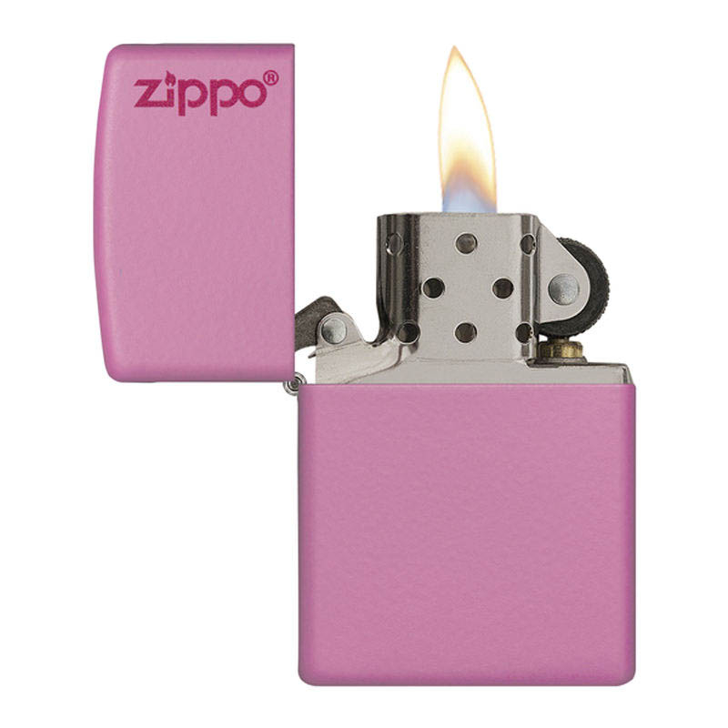 فندک زیپو مدل 238ZL PINK MATTE