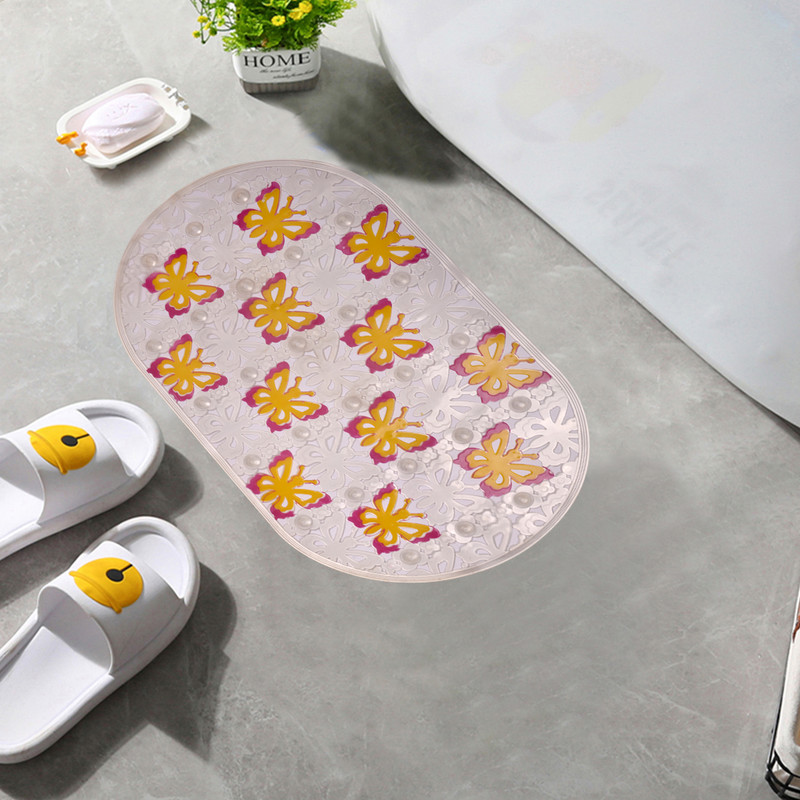 زیرپایی حمام مدل PD-1839-12-2 سایز 66x37 سانتی متر