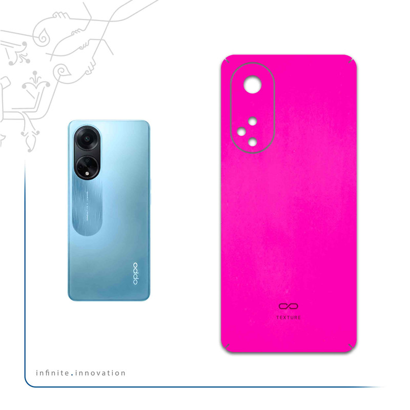 برچسب پوششی ماهوت مدل Phosphorus-Pink مناسب برای گوشی موبایل اپو A98