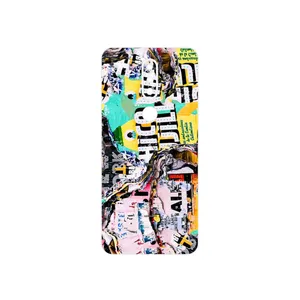 MAHOOT Collage of Teared Paper Cover Sticker for Nokia 7.1