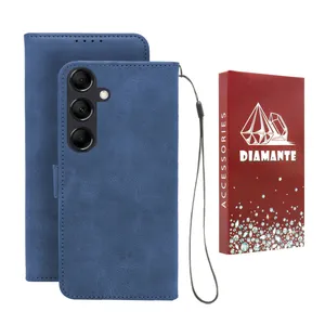 کیف کلاسوری دیامانته مدل Band Ros مناسب برای گوشی موبایل سامسونگ Galaxy A26  به همراه بندآویز