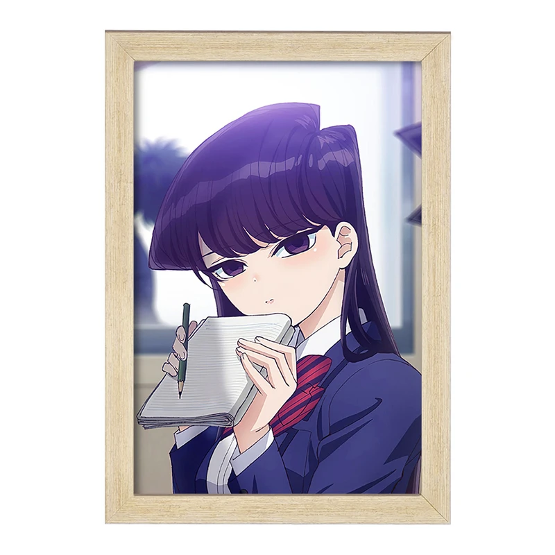 تابلو خندالو مدل انیمه کومی سان  کد 16087