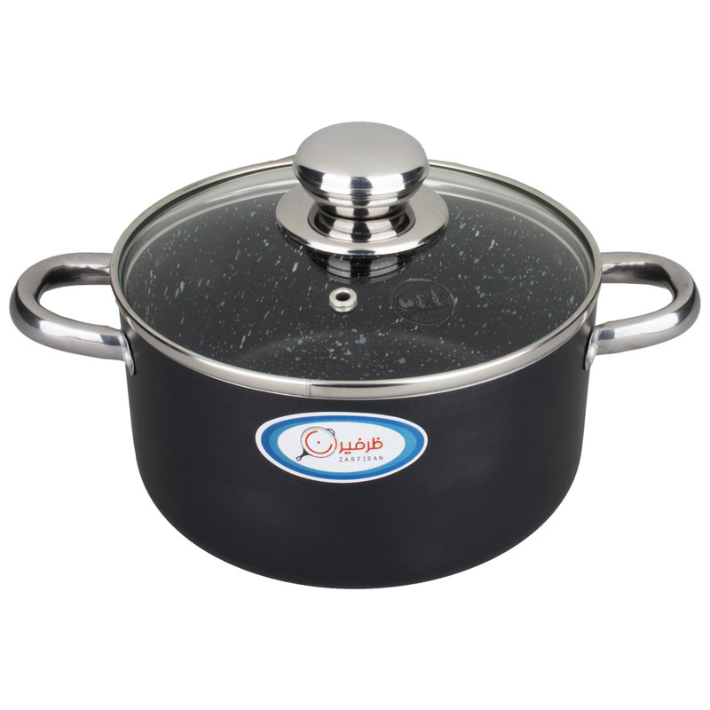 قابلمه گرانیت ظرفیران کد 61 سایز 16