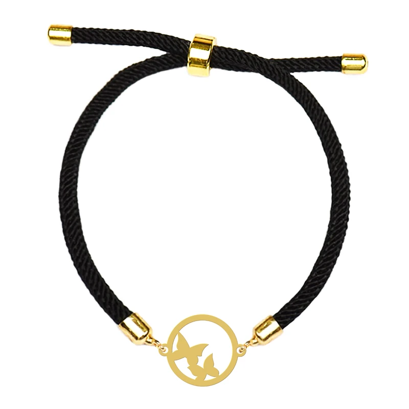 دستبند زنانه هایکا مدل پروانه کد d.ha264